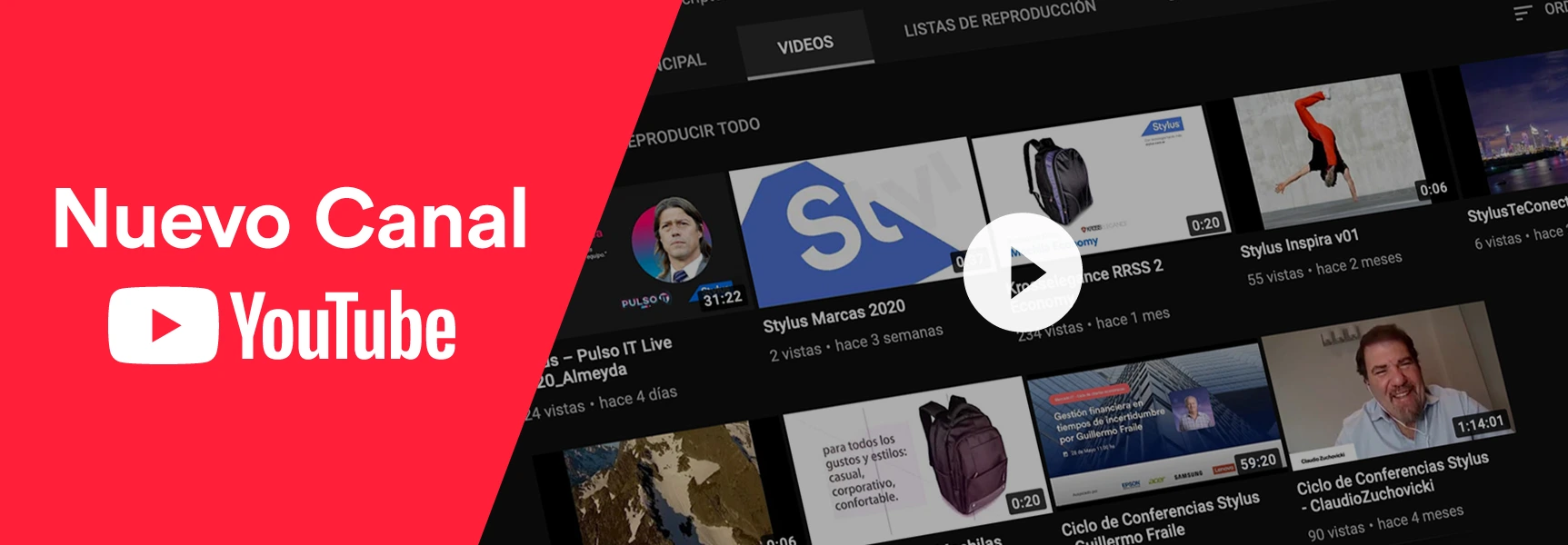 Nuevo Canal Youtube